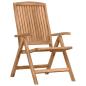 Preview: Garten Essgruppe 4 pcs Braun Massivholz Teak