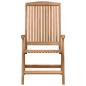 Preview: Garten Essgruppe 4 pcs Braun Massivholz Teak