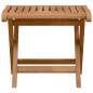 Preview: Garten Essgruppe 4 pcs Braun Massivholz Teak