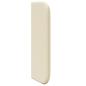 Preview: Kopfteil Ohr Creme 40,5 x 40,5 x 4 cm PVC