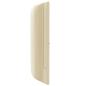 Preview: Kopfteil Ohr Creme 40,5 x 40,5 x 4 cm PVC