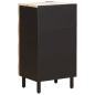 Preview: Sideboard Weiße gewaschene Oberfläche 40 x 33 x 75 cm