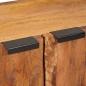 Preview: Sideboard Akazienbraune Oberfläche 60 x 33,5 x 75 cm