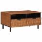 Preview: ARDEBO.de - Couchtisch Braun 80 x 54 x 40 cm Massivholz Mango