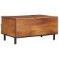 Preview: Couchtisch Braun 80 x 54 x 40 cm Massivholz Mango