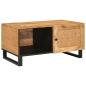 Preview: ARDEBO.de - Couchtisch Natur 80 x 50 x 40 cm Massivholz Mango