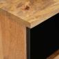 Preview: Nachttisch Natur 40 x 33 x 46 cm Massivholz Mango