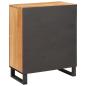 Preview: Sideboard mit Speicher Braun 60 x 33,5 x 75 cm Massivholz Mango