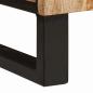 Preview: ARDEBO.de - Highboard mit Tür Braun 40 x 33,5 x 110 cm Massivholz Mango