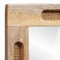 Preview: Badezimmer Spiegel Braun 50 x 70 x 3 cm Massivholz Mango