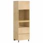 Preview: Schrank mit Regal Honig 60 x 32 x 40 cm Massives Kiefernholz