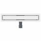 Preview: 2 in 1 Duschabfluss Silber 60 cm Edelstahl 304