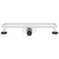 Preview: 2 in 1 Duschabfluss Silber 60 cm Edelstahl 304