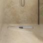 Preview: 2 in 1 Duschabfluss Silber 80 cm Edelstahl 304