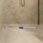 Preview: 2 in 1 Duschabfluss Silber 100 cm Edelstahl 304
