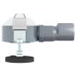 Preview: 360° Duschablauf mit slim Modell Silber 60 cm Edelstahl 304