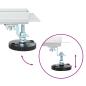 Preview: 360° Duschablauf mit slim Modell Silber 70 cm Edelstahl 304