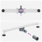 Preview: 360° Duschablauf mit slim Modell Silber 70 cm Edelstahl 304