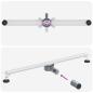 Preview: 360° Duschablauf mit slim Modell Silber 90 cm Edelstahl 304