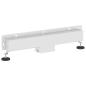 Preview: Wandmontierter Duschablauf Silber 60 cm Edelstahl 304