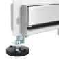Preview: Wandmontierter Duschablauf Silber 80 cm Edelstahl 304