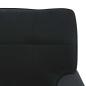 Preview: Lounge-Liege mit Kissen Schwarz 91 x 157 x 91 cm Samt