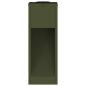 Preview: Solar LED Wegeleuchte 2 pcs Olive Grün Kalt gewalzter Stahl