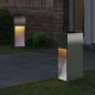 Preview: Solar LED Wegeleuchte 2 pcs Edelstahl Edelstahl