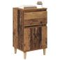 Preview: Nachttisch Altholz 40 x 35 x 70 cm Holzwerkstoff