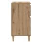 Preview: Nachttisch 2 pcs Artisan-Eiche 40 x 35 x 70 cm Holzwerkstoff