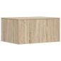 Preview: Wandtisch Sonoma-Eiche 60 x 45 x 30 cm Holzwerkstoff