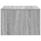 Preview: Wandtisch Graues Sonoma 60 x 45 x 30 cm Holzwerkstoff