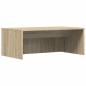 Preview: Wandtisch Sonoma-Eiche 80 x 45 x 30 cm Holzwerkstoff