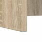 Preview: Wandtisch Sonoma-Eiche 80 x 45 x 30 cm Holzwerkstoff