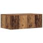 Preview: Wandtisch Wandmontiert Altholz 80 x 45 x 30 cm Holzwerkstoff
