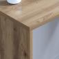 Preview: Wandtisch Artisan-Eiche 80 x 45 x 30 cm Holzwerkstoff