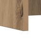 Preview: Wandtisch Artisan-Eiche 80 x 45 x 30 cm Holzwerkstoff