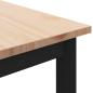 Preview: Couchtisch Natur 40 x 40 x 36 cm Massives Kiefernholz