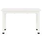 Preview: Couchtisch Weiß 60 x 30 x 36 cm Massives Kiefernholz