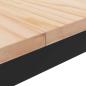 Preview: Couchtisch Natur 100 x 100 x 45 cm Massives Kiefernholz