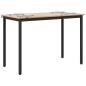 Preview: ARDEBO.de - Esstisch Natur 110 x 55 x 75 cm Massives Kiefernholz