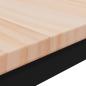 Preview: Esstisch Natur 150 x 90 x 75 cm Massives Kiefernholz