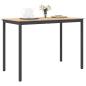 Preview: Bartisch Natur 110 x 55 x 105 cm Massives Kiefernholz