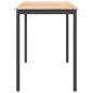 Preview: Bartisch Natur 150 x 80 x 105 cm Massives Kiefernholz