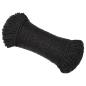 Preview: Arbeitsseil Schwarz 8 mm 25 m Polypropylen