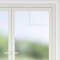 Preview: Selbstklebende Fensterfolie Frostiges Grau 90 x 500 cm PVC