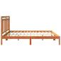Preview: Bettrahmen 2 pcs Wachsbraun 180 x 200 cm Massives Kiefernholz
