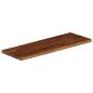 Preview: Tischplatte 90x20x3,8 cm Rechteckig Altholz Massiv