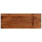 Preview: Tischplatte 90x20x3,8 cm Rechteckig Altholz Massiv