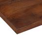 Preview: Tischplatte 90x20x3,8 cm Rechteckig Altholz Massiv